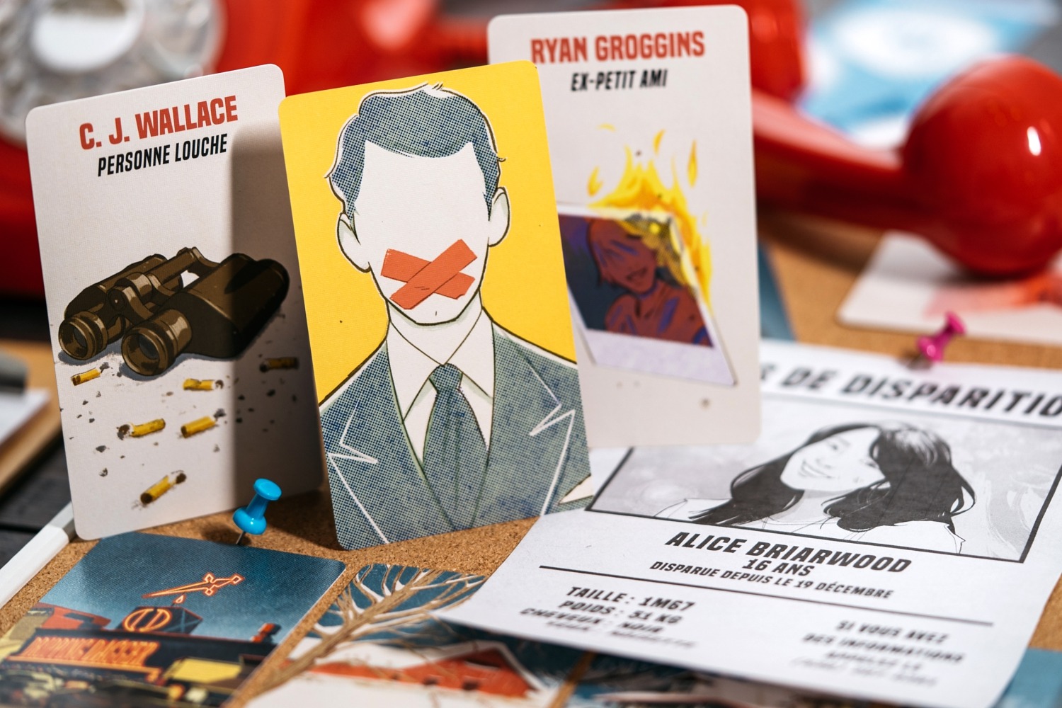 Alice is missing Origames jeu de société boardgame 