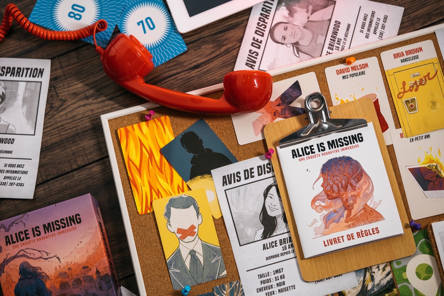 Alice is missing Origames jeu de société boardgame 
