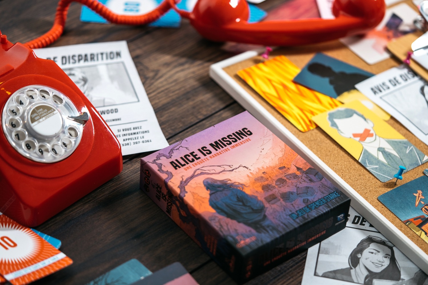 Alice is missing Origames jeu de société boardgame 