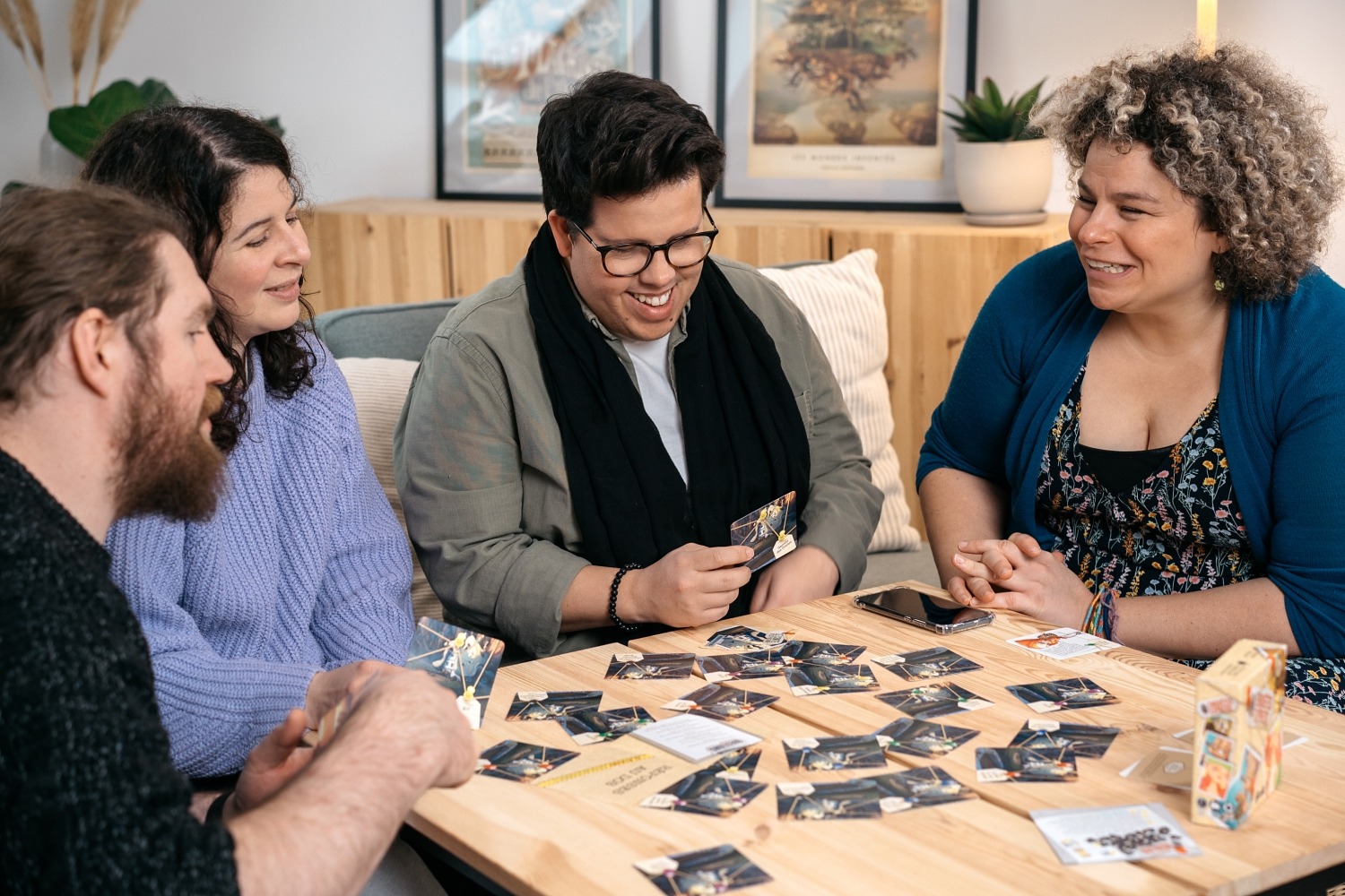 Enquêtes express blam ! jeu de société Eliot Trouttet, Claire Conan, Audrey Vellard Antonin Boccara
