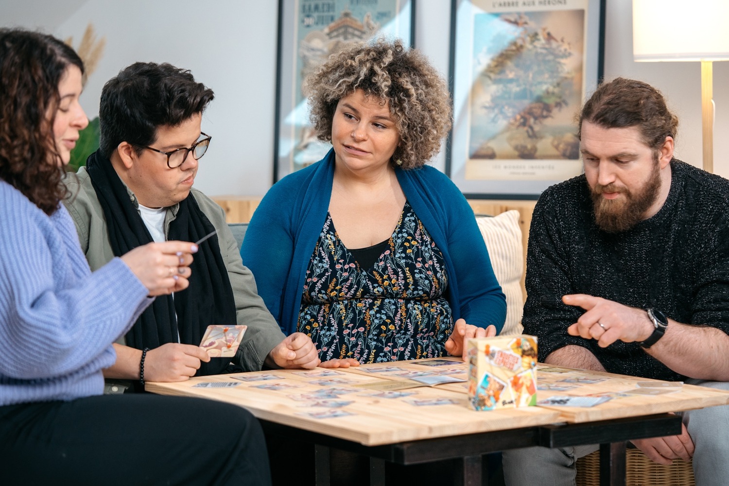 Enquêtes express blam ! jeu de société Eliot Trouttet, Claire Conan, Audrey Vellard Antonin Boccara