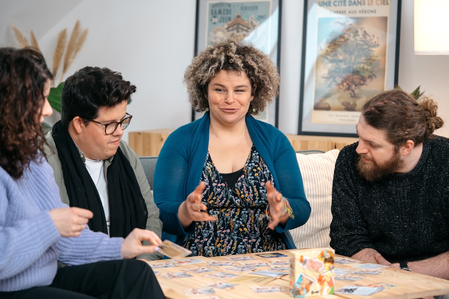 Enquêtes express blam ! jeu de société Eliot Trouttet, Claire Conan, Audrey Vellard Antonin Boccara