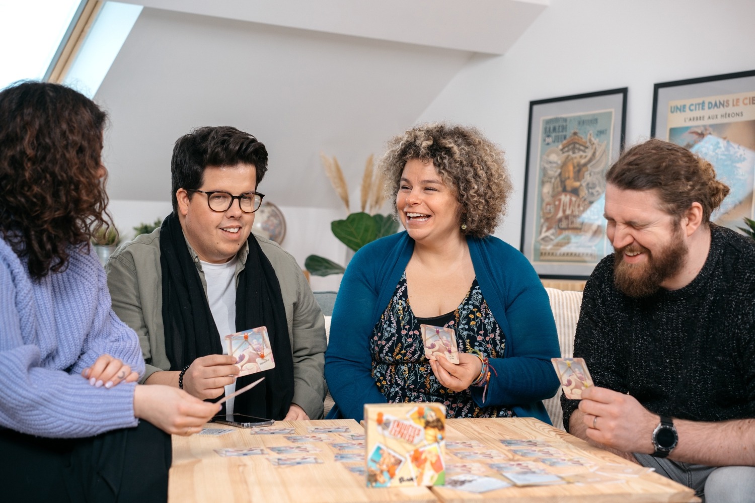 Enquêtes express blam ! jeu de société Eliot Trouttet, Claire Conan, Audrey Vellard Antonin Boccara