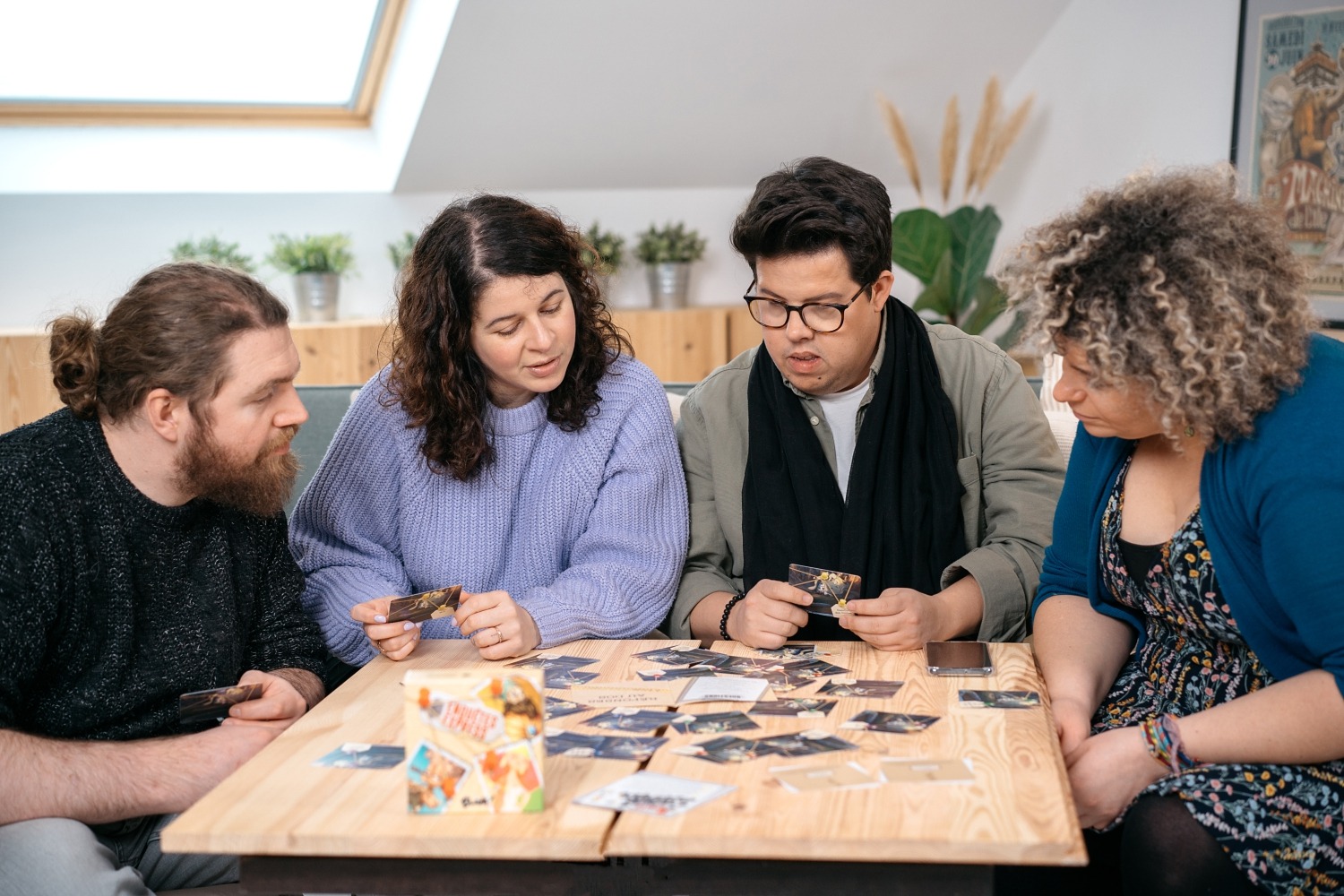 Enquêtes express blam ! jeu de société Eliot Trouttet, Claire Conan, Audrey Vellard Antonin Boccara