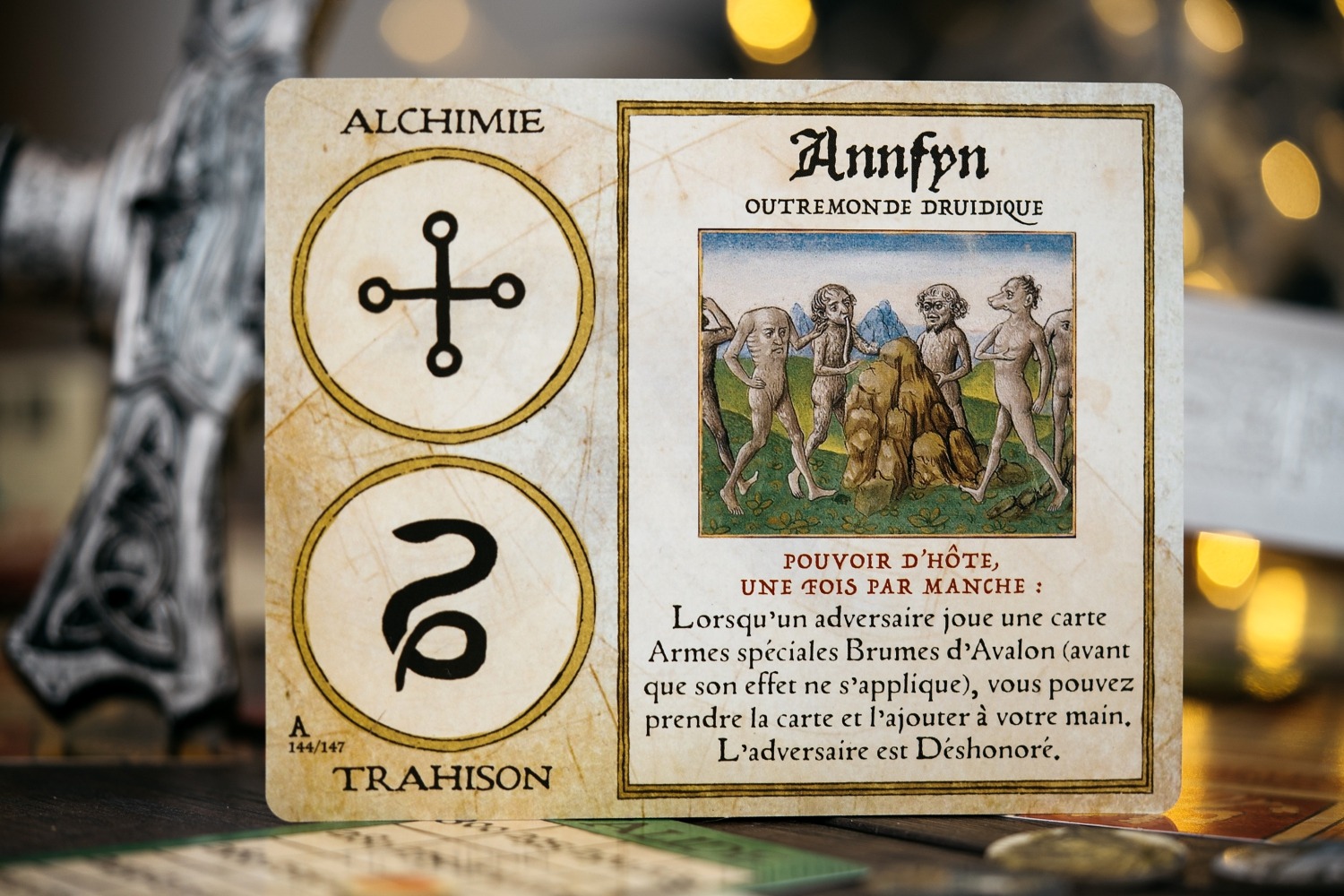 Le tournoi d'Avalon Origames jeu de société boardgame