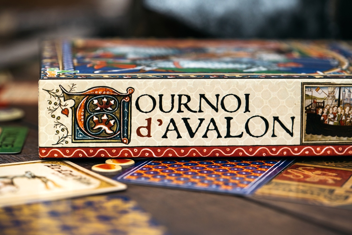 Le tournoi d'Avalon Origames jeu de société boardgame