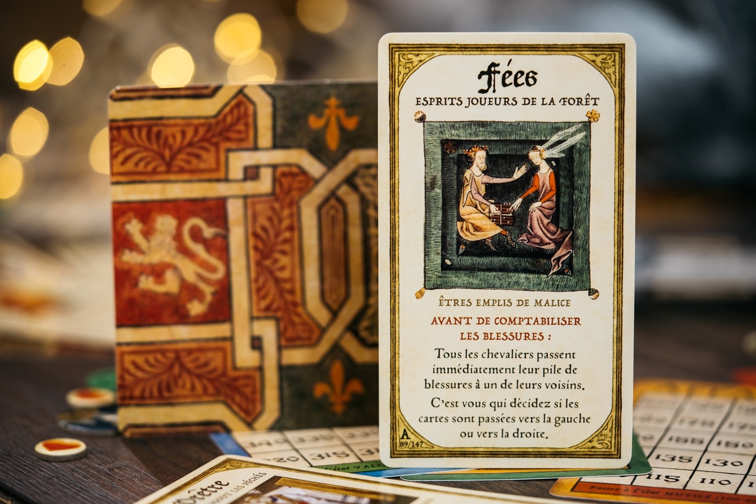 Le tournoi d'Avalon Origames jeu de société boardgame