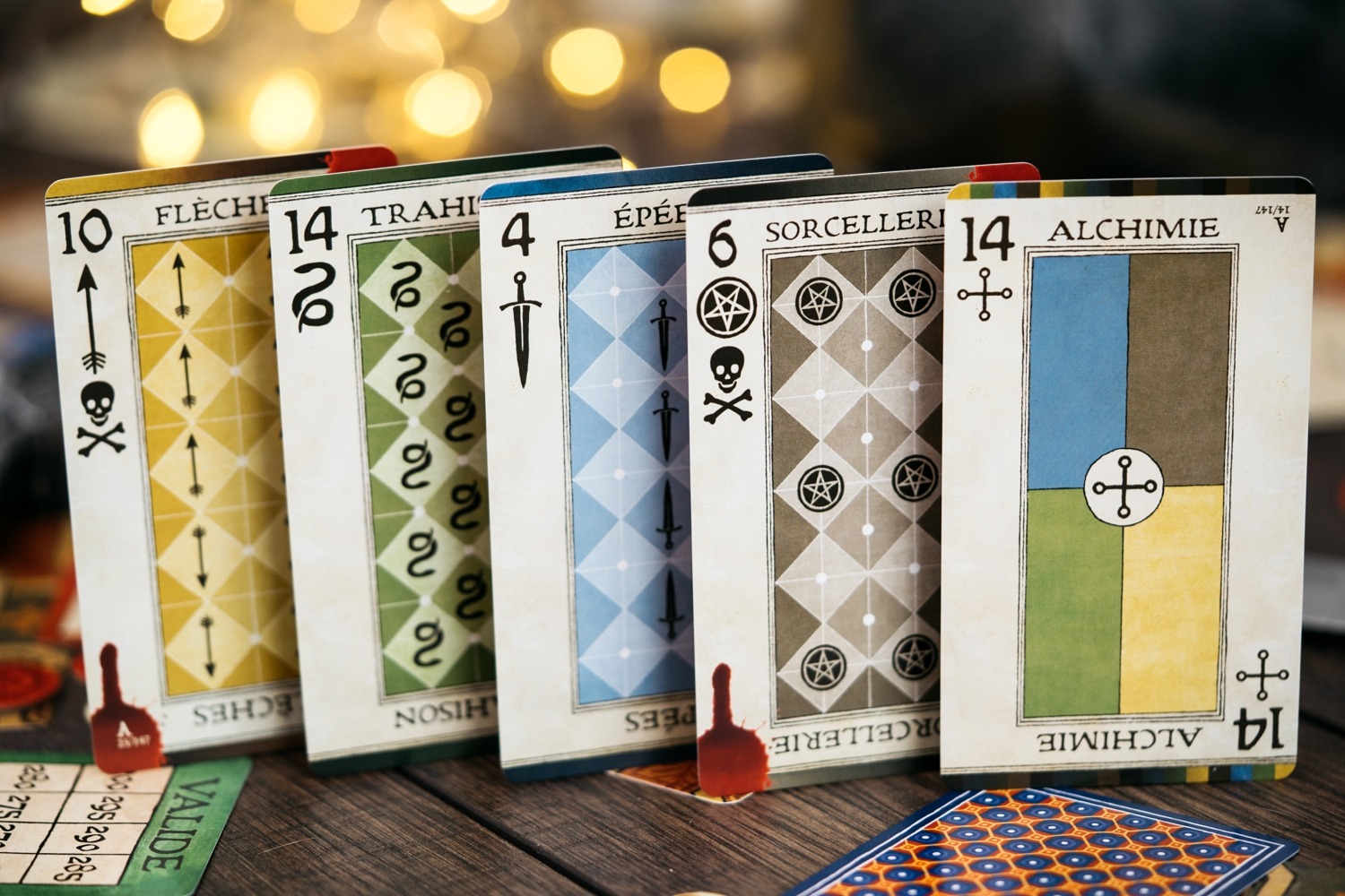 Le tournoi d'Avalon Origames jeu de société boardgame