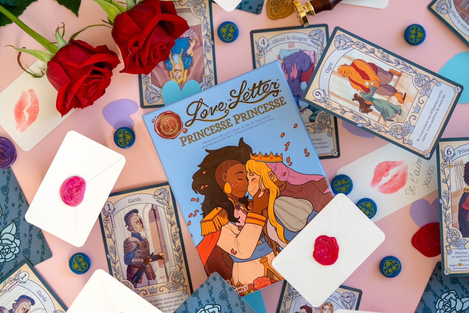 Love letters princesse princesse origames jeu de société 