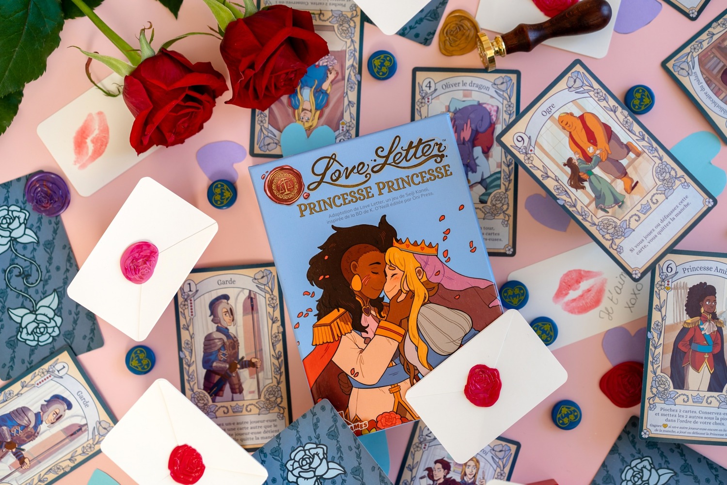 Love letters princesse princesse origames jeu de société 