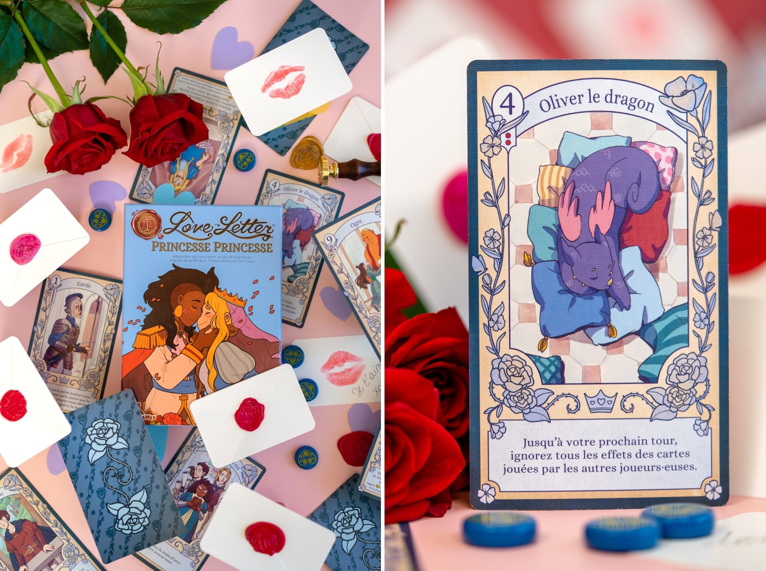 Love letters princesse princesse origames jeu de société 