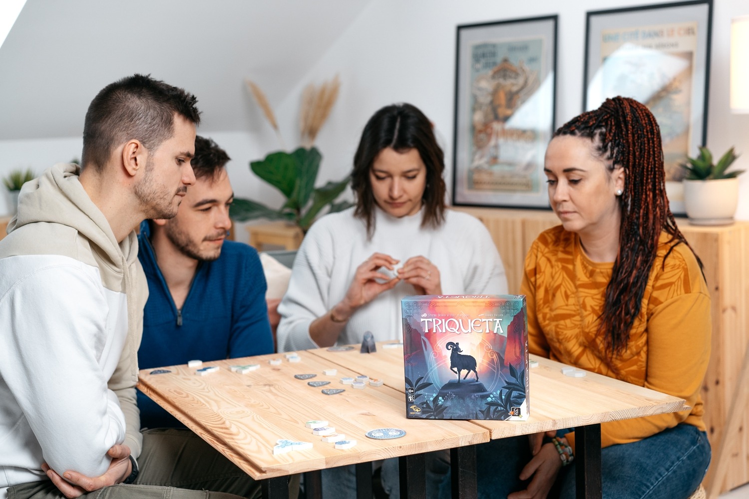 Triqueta Gigamic jeu de société boardgame photography 