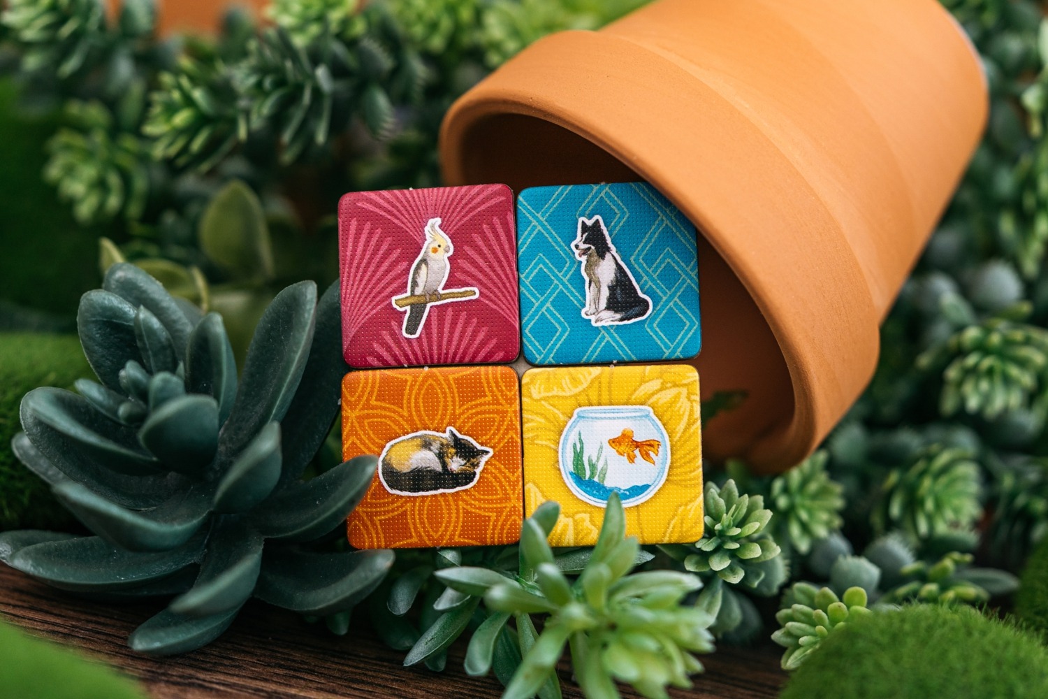 Verdant Lucky duck games jeu de société flatout games boardgame