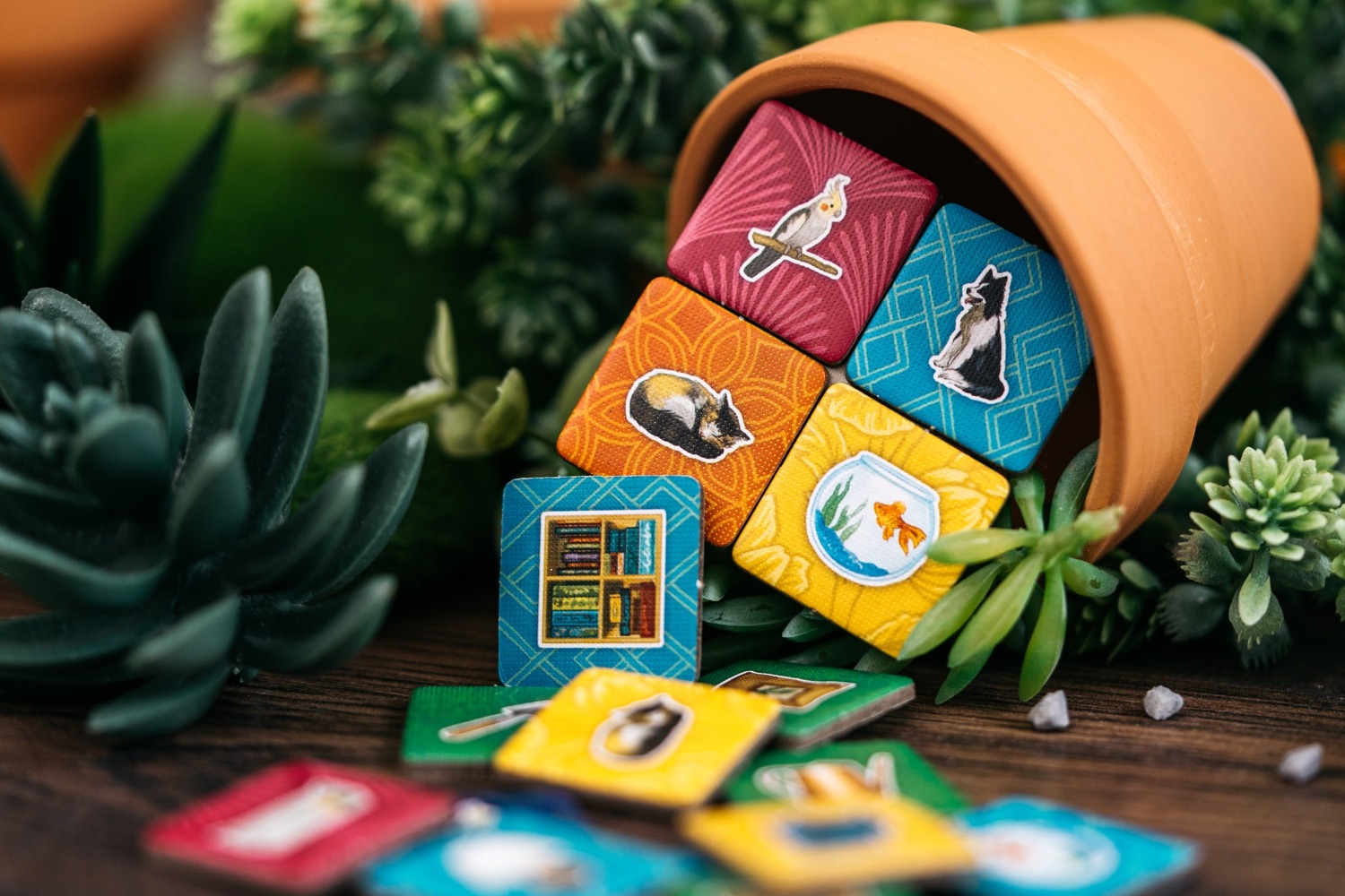 Verdant Lucky duck games jeu de société flatout games boardgame