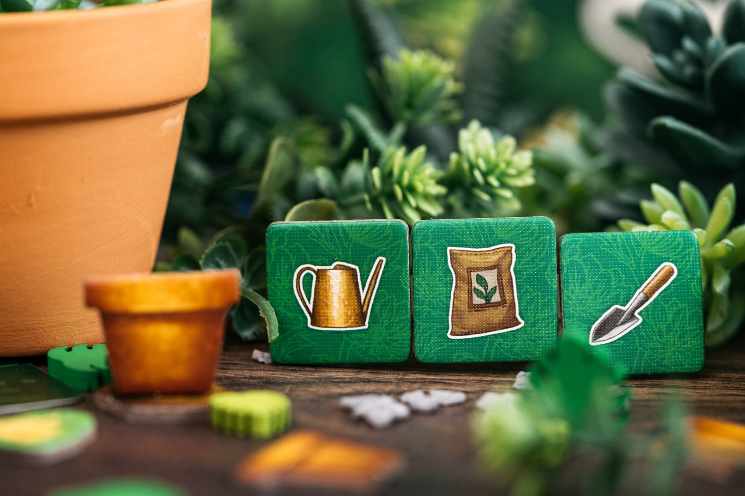 Verdant Lucky duck games jeu de société flatout games boardgame
