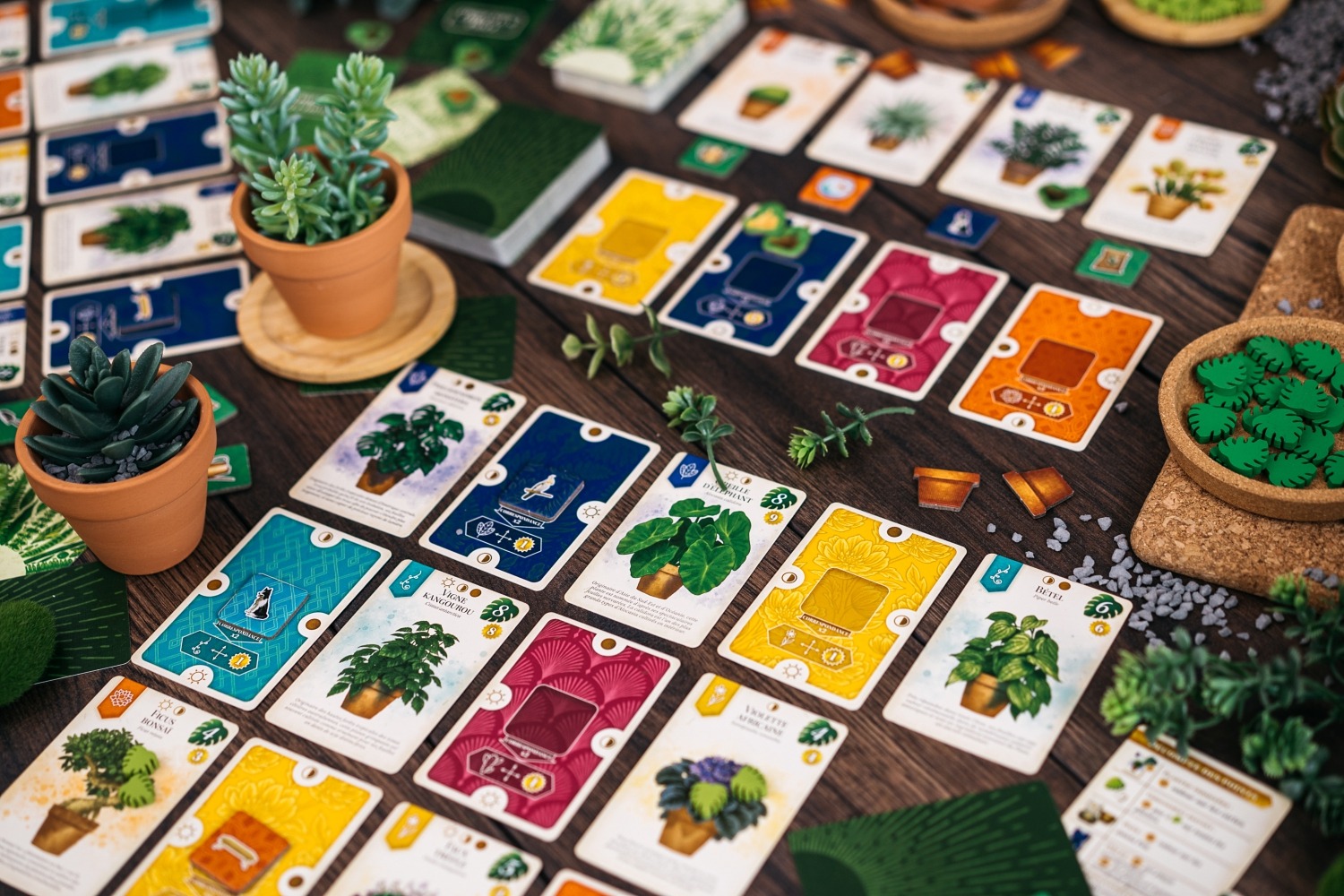 Verdant Lucky duck games jeu de société flatout games boardgame